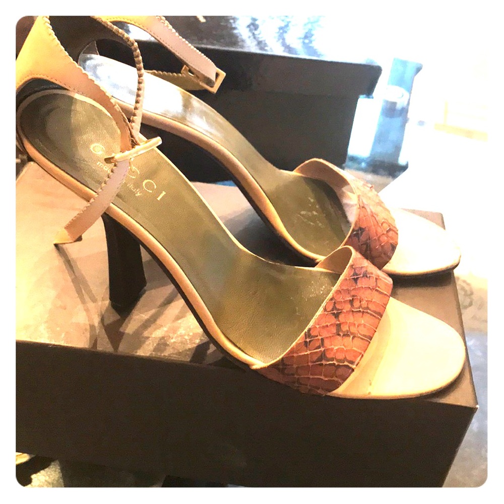 Gucci Strap Heels